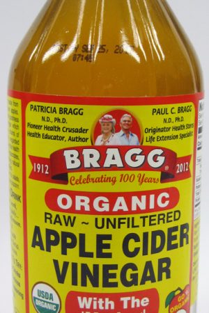 Bragg organisk äppelcidervinäger, 473 ml